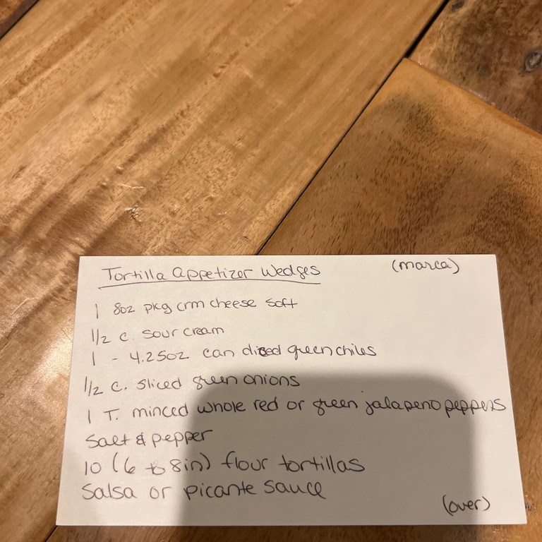 Marca’s Tortilla Appetizer Wedges