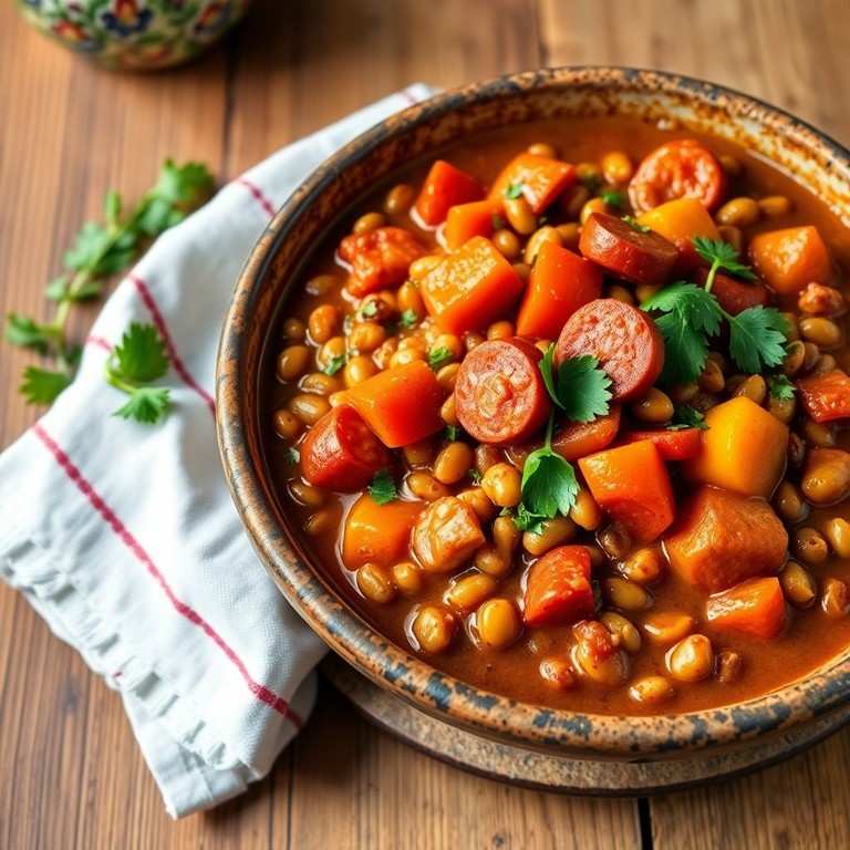 Guiso de Lentejas y Chorizo