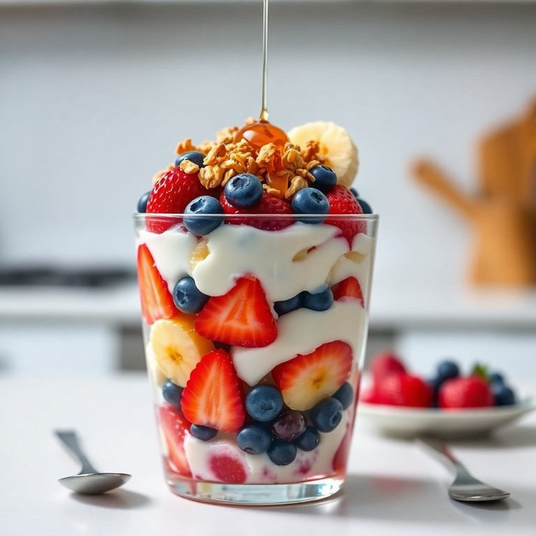 Delicious Fruit and Yogurt Parfait