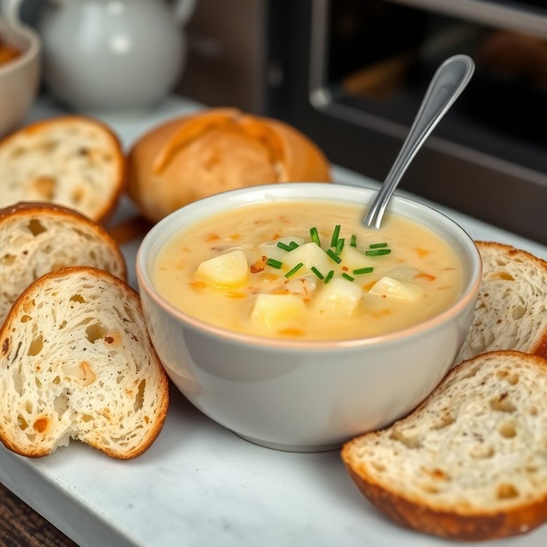 Creamy Potato and Onion Soup