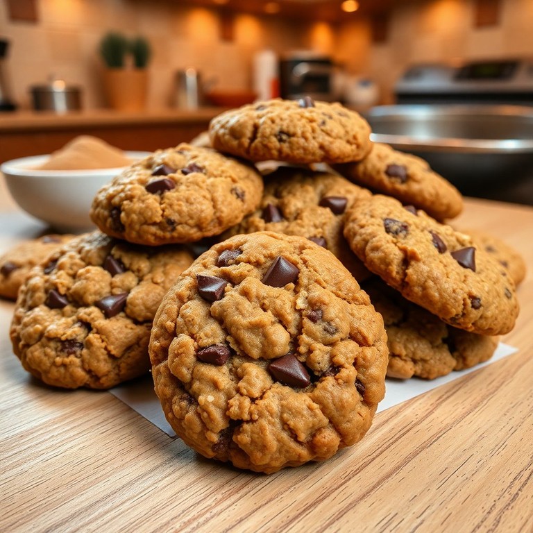 Zimtige Schoko-Haferkekse