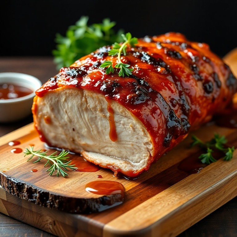 Crispy Pork Butt with Maple Glaze