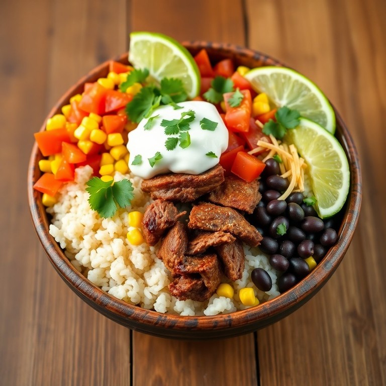 Spicy Chipotle Chuck Roast Burrito Bowls