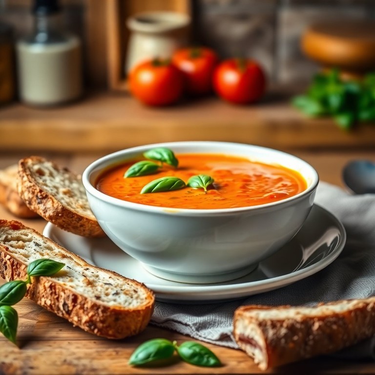 Creamy Basil Tomato Bliss