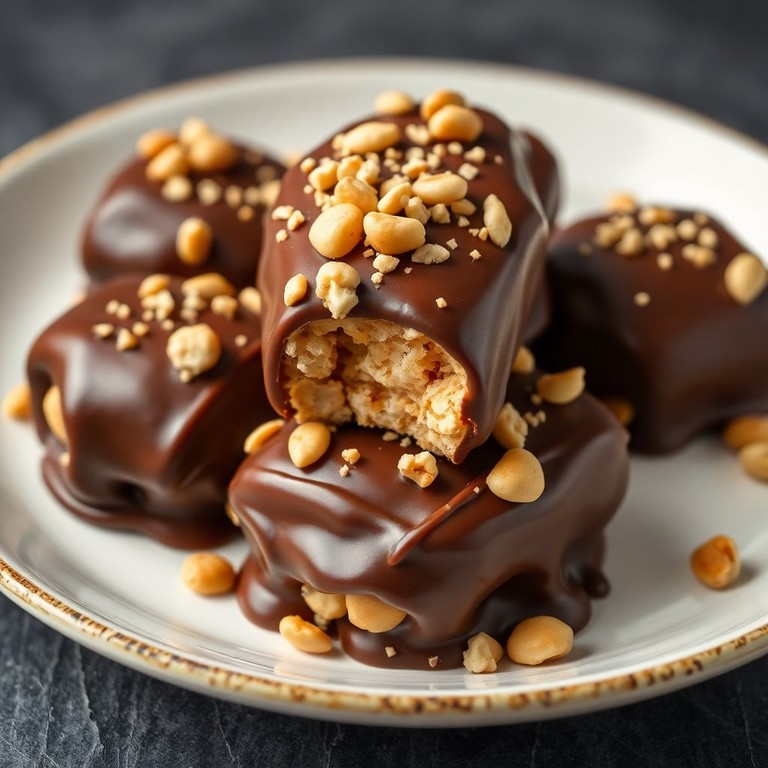 Delícia de Amendoim e Chocolate com Crocante Irresistível