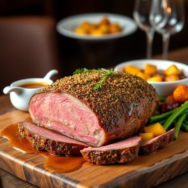 Savory Herb-Crusted Roast Beef