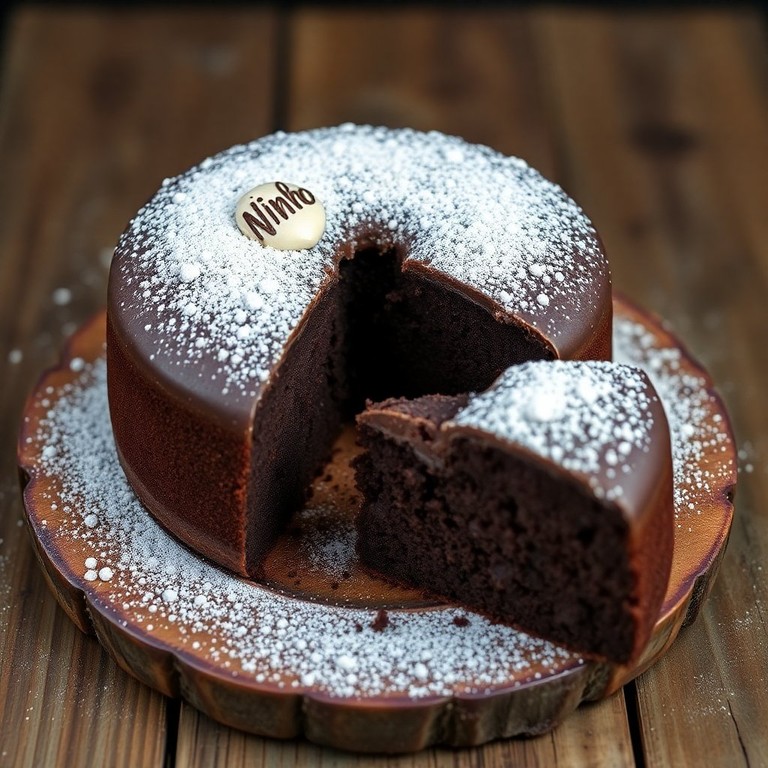 Bolo de Chocolate com Leite Ninho