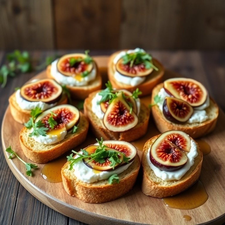 Tartines de Chèvre Miel et Figues