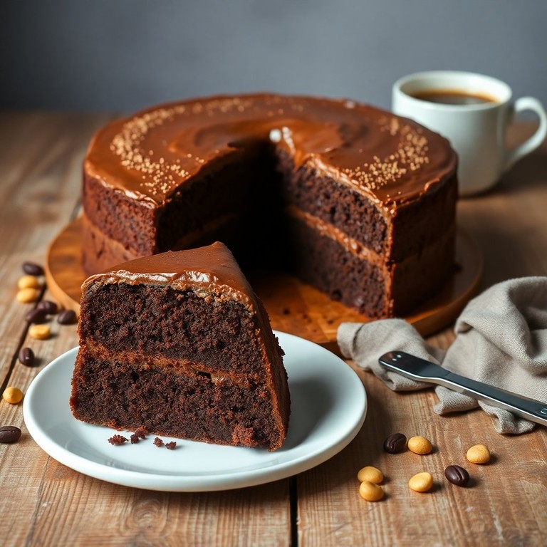 Bolo de Chocolate Cremoso com Maizena