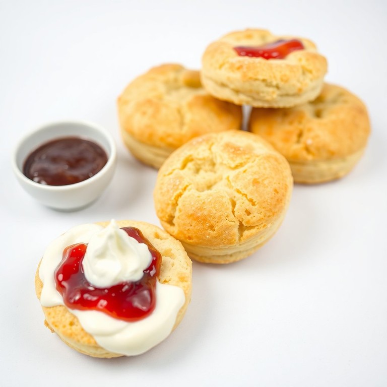 Scones mit Marmelade aus dem TM5 und Ninja Airfryer