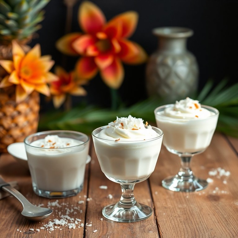 Mousse de Coco dos Sonhos