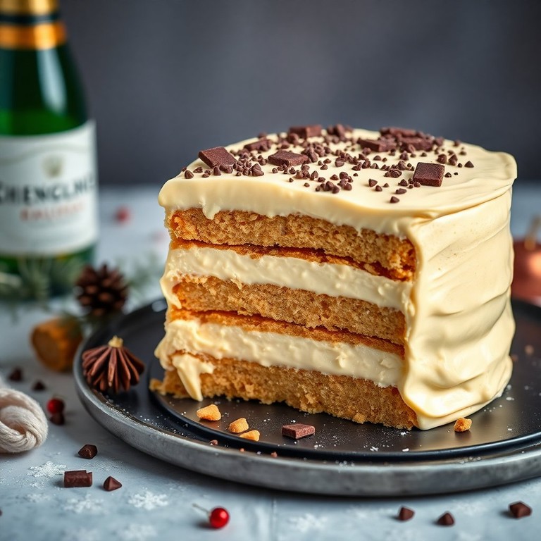 Bolo de Leite Condensado com Biscoito Champagne