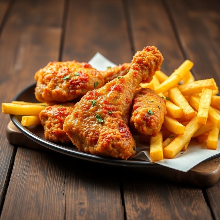 Croustillants de Hauts de Cuisses de Poulet Parfumés