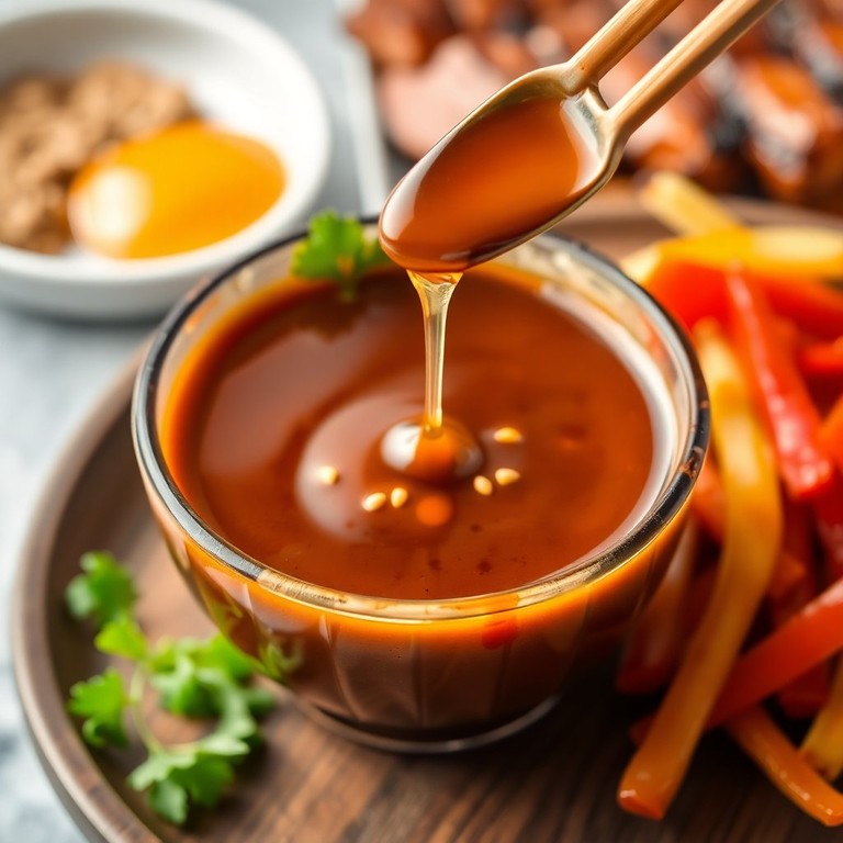 Терияки с медом и имбирем