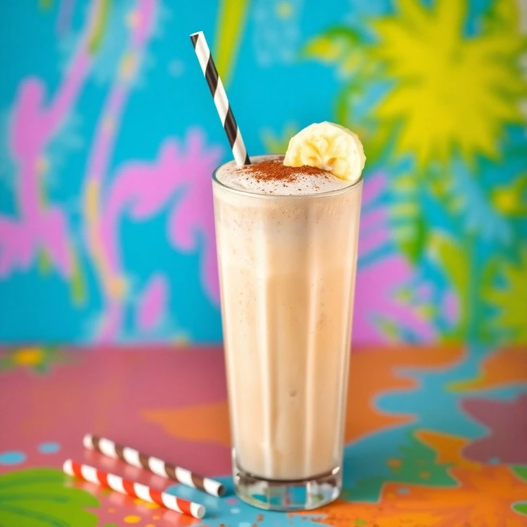 Banana Cocoa Milkshake Delight Mr. Cook