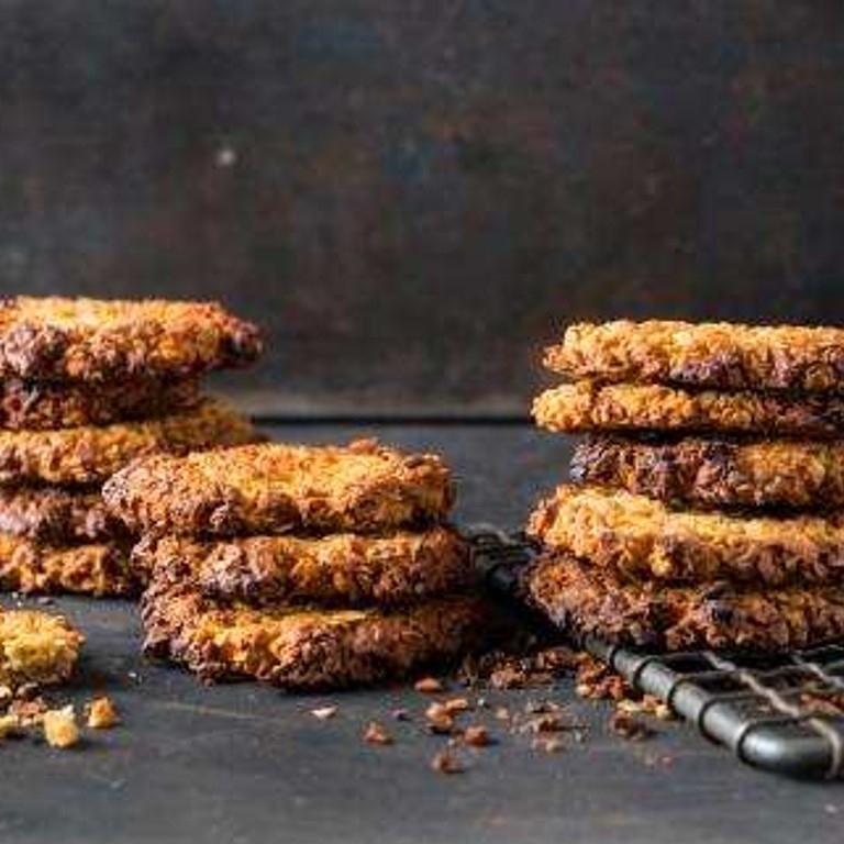 Apfel-Erdnuss-Cookies