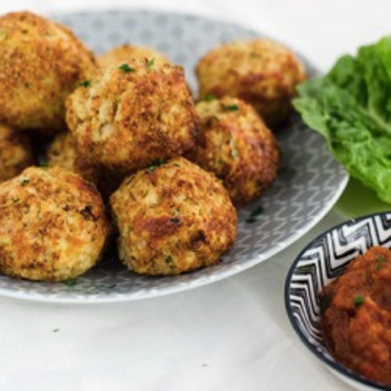 Cauliflower Mozzarella Balls