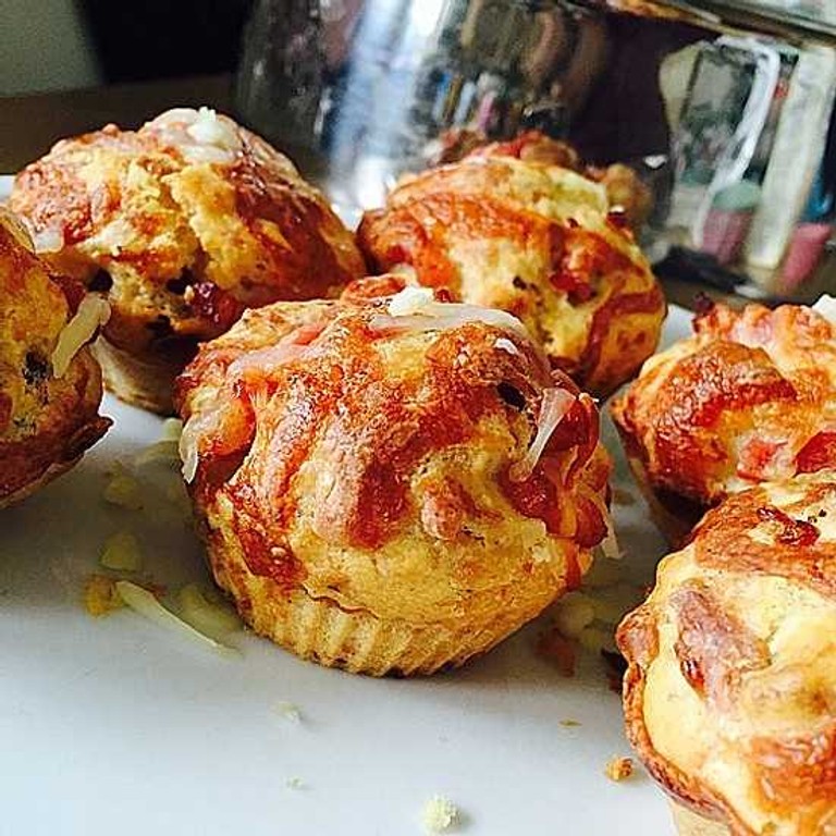 Herzhafte Speck und Käse Muffins