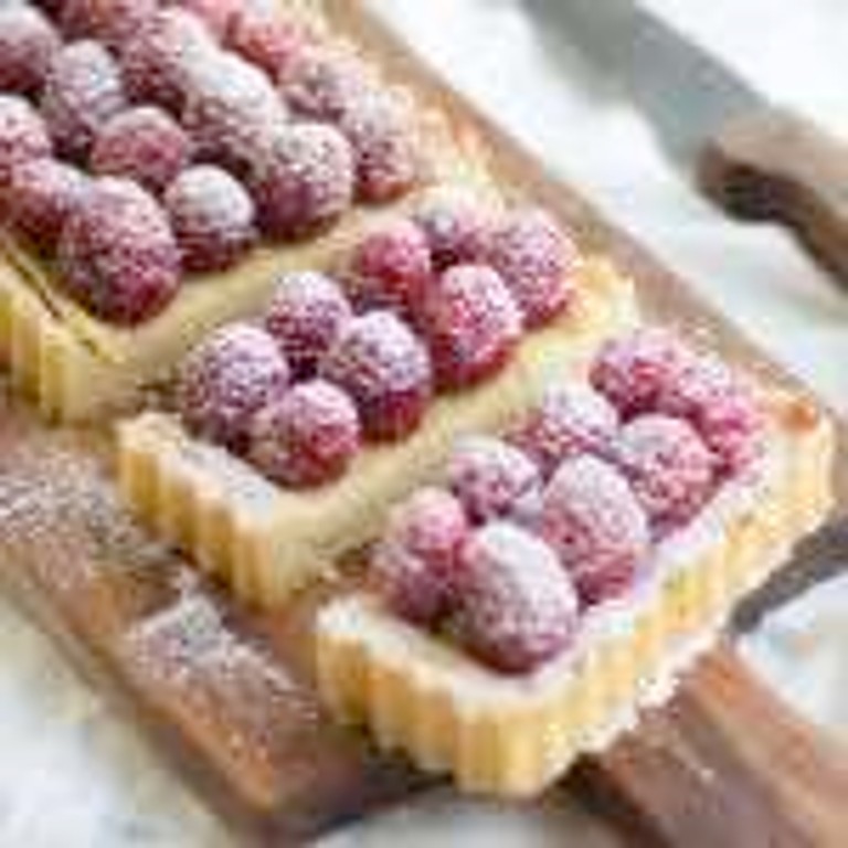 Himbeer-Cheesecake-Tarte