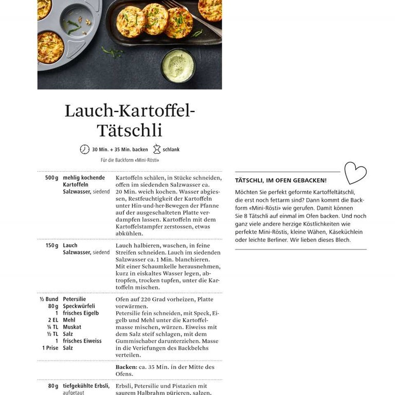 Lauch-Kartoffel Tätschli