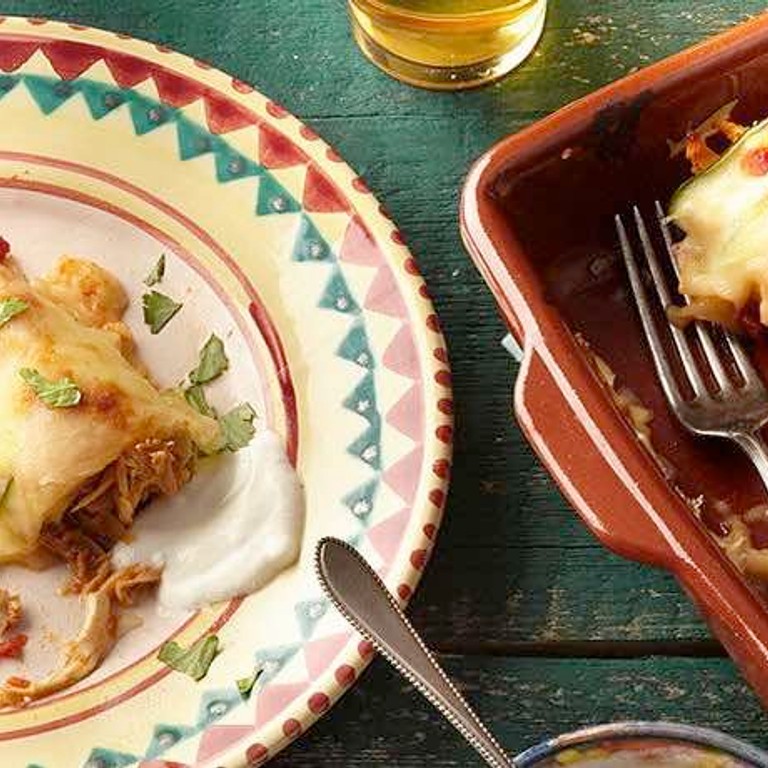 Low Carb Zucchini-Enchiladas