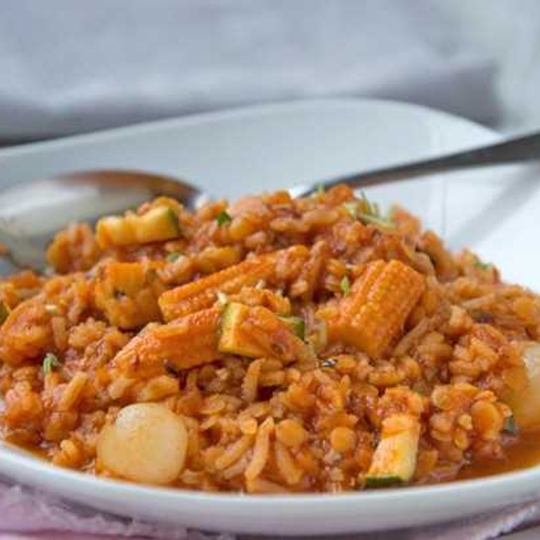 Orientalischer Linseneintopf