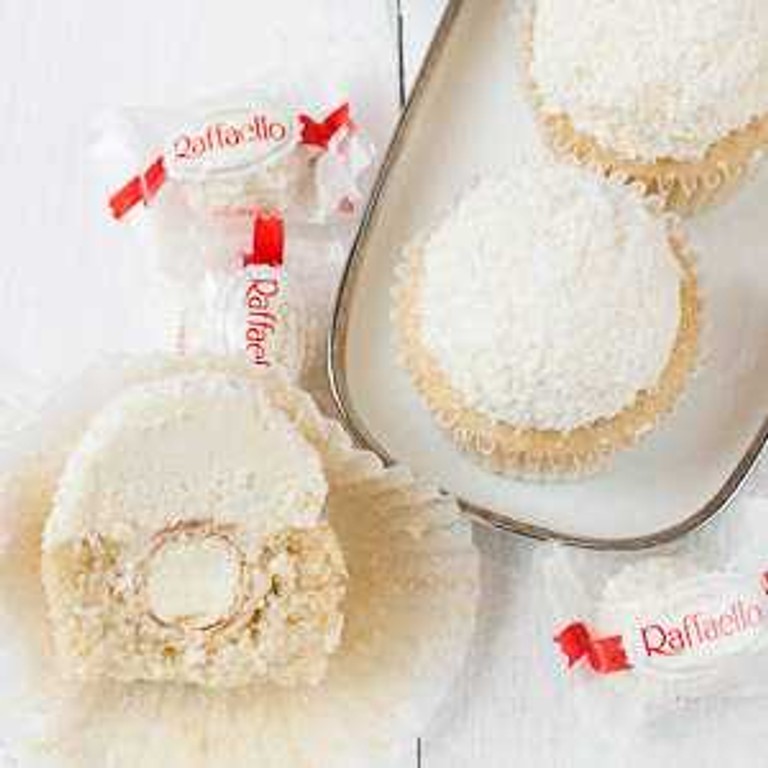 Raffaello-Cupcakes (Kokos-Mandel-Cupcakes)