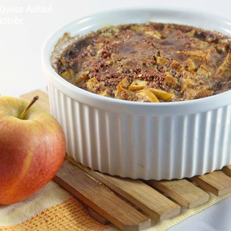Süsser Apfel Quinoa Auflauf