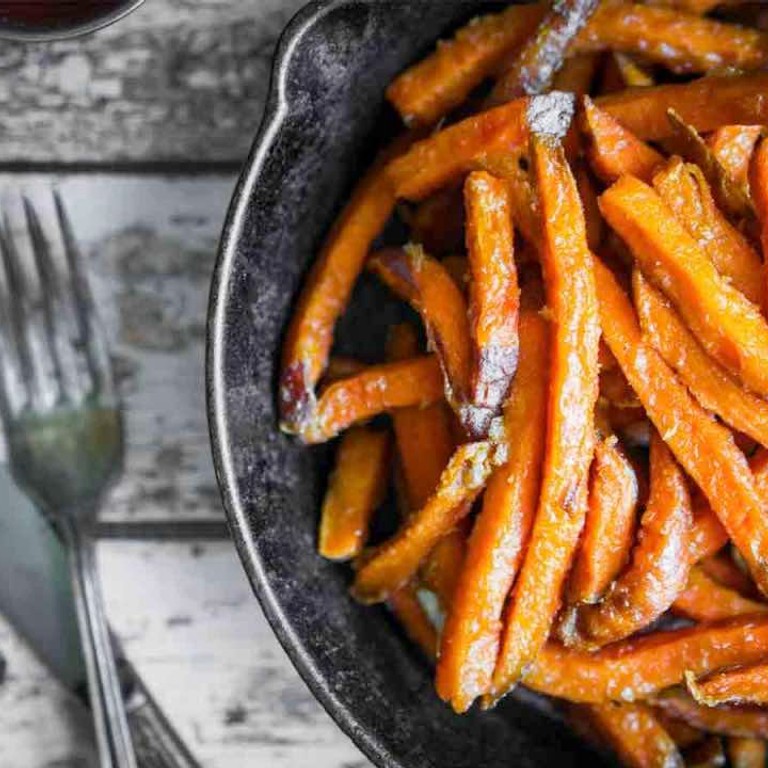 Süßkartoffel-Pommes selber machen