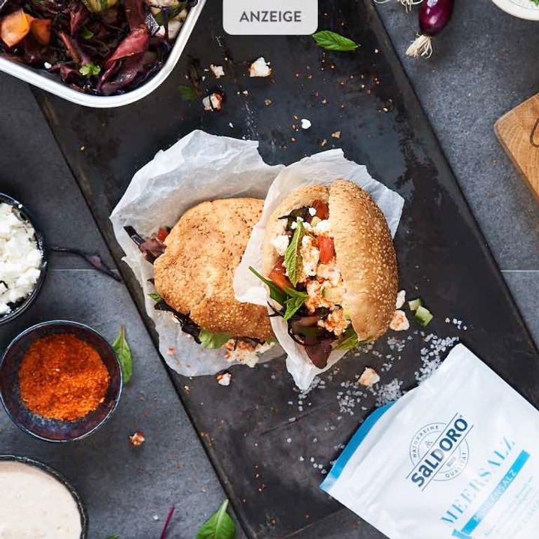 Veggie Pita mit Grillgemüse