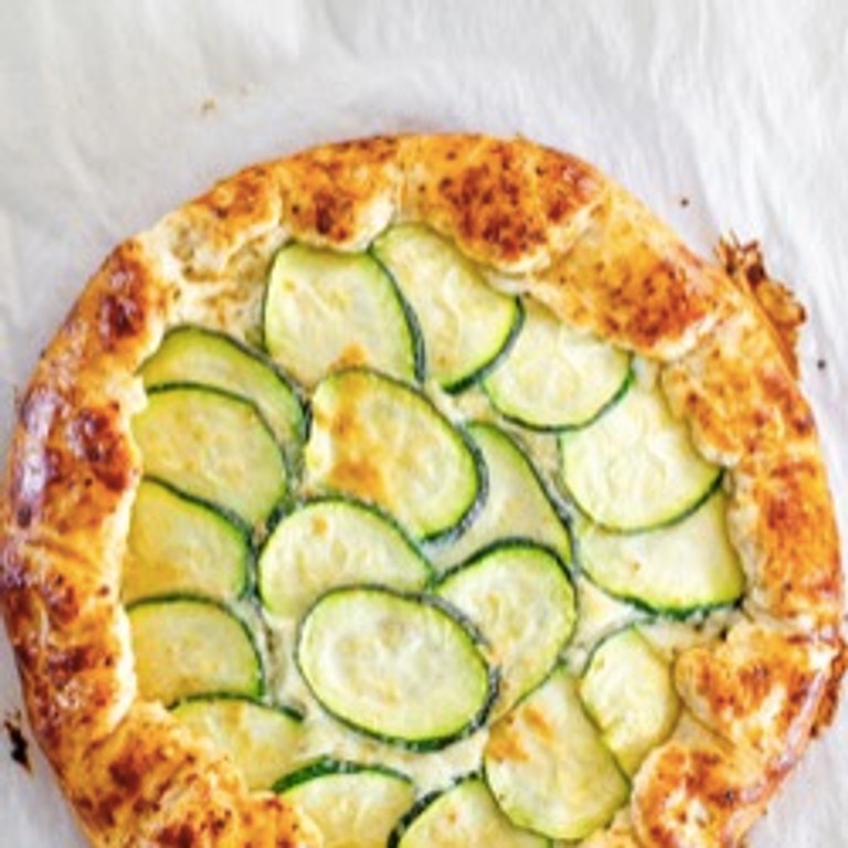 Zucchini and Ricotta Galette