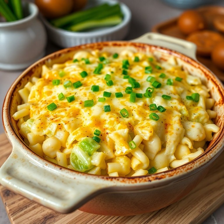 Romige Pastinaak en Chinese Kool Schotel met Parmezaanse Kaas