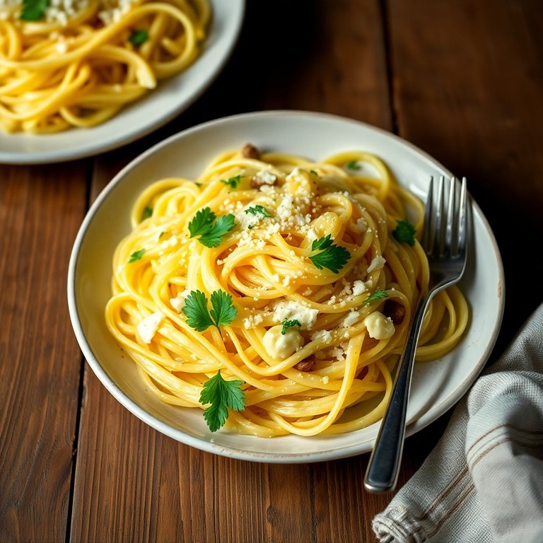 Creamy Garlic Spaghetti Squash Alfredo