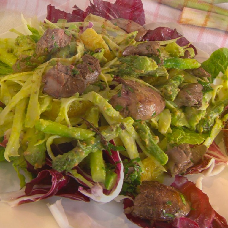 Geflügel-Leber mit Fenchel & Orangen