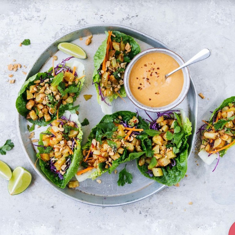 Thailändische Wraps