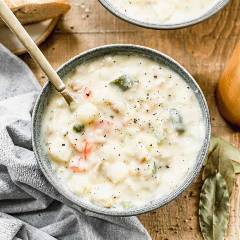 Clam Chowder (Muschelsuppe)