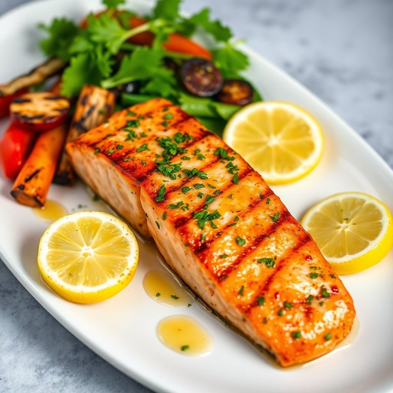 Citrus Herb Grilled Salmon