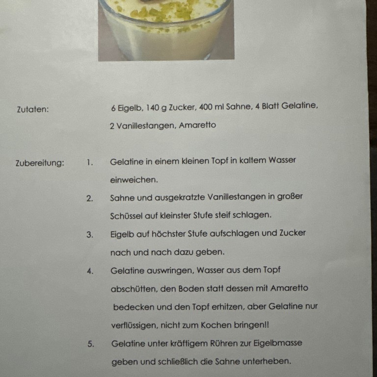 Bayerische Creme