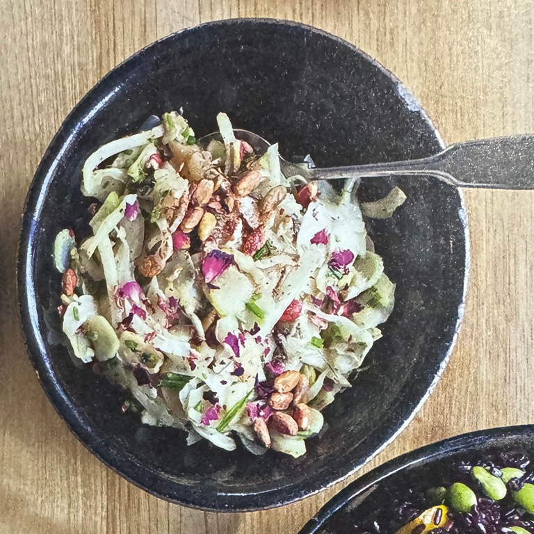 Gegarter Apfel-Fenchel-Salat