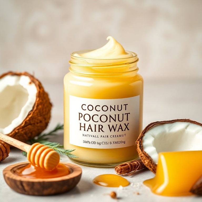 Cera de Coco y Miel para Trenzas Radiantes