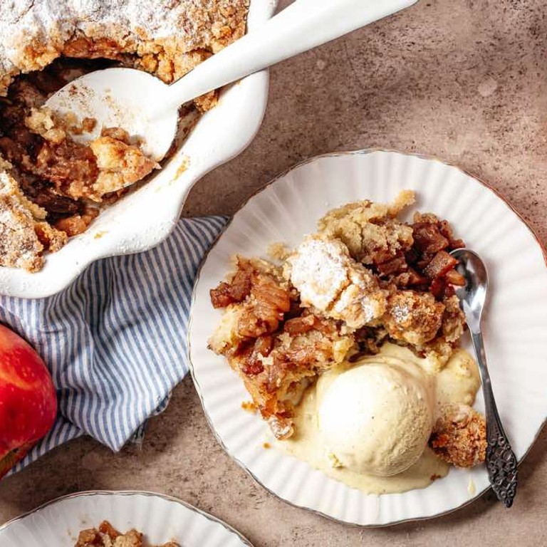 Apple Crumble (Appel Kruimel Toetje)