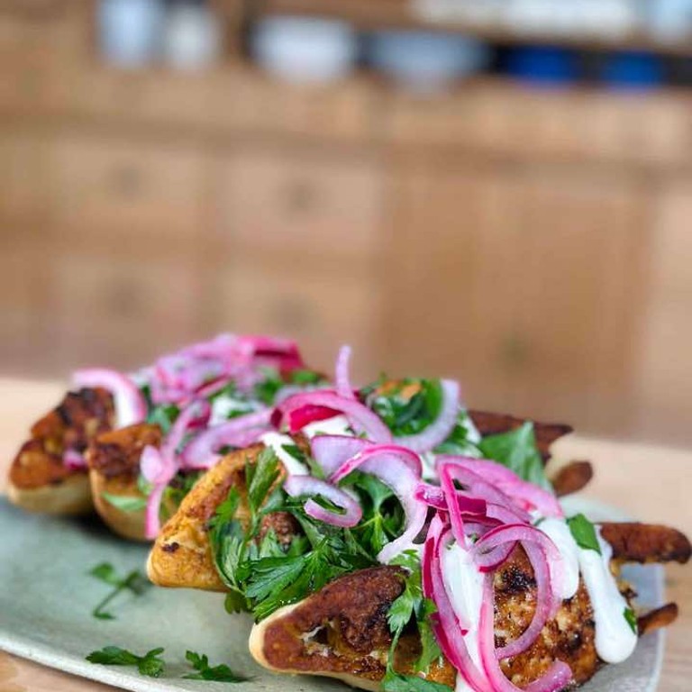 De lekkerste gevulde pita's met kip