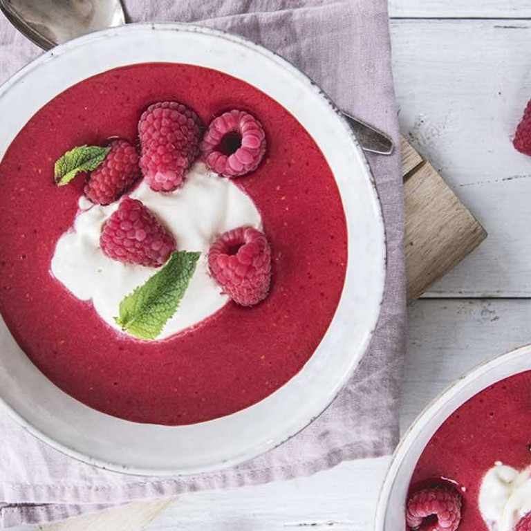 Fruitig frambozentoetje