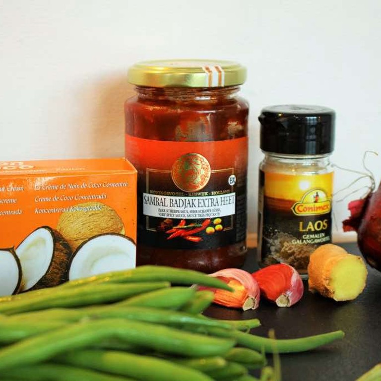 Gerechten zonder pakjes en zakjes #37. Sajoer boontjes (van Conimex) -