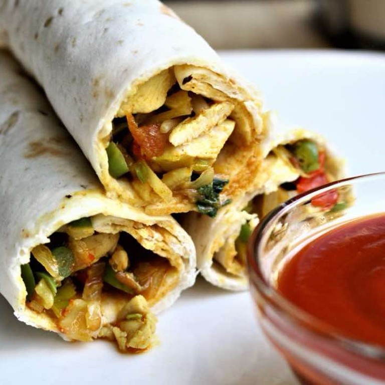 Gerechten zonder pakjes en zakjes #62. Oosterse wraps (Honig) -