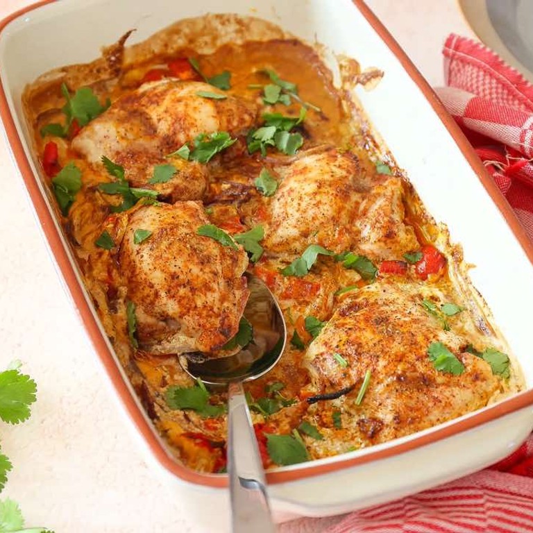 Kip korma ovenschotel
