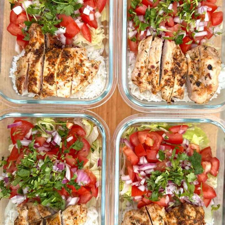 Mexicaanse burrito bowl meal prep