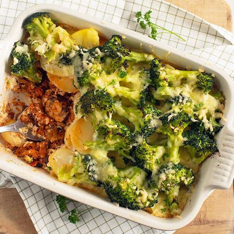 Ovenschotel met broccoli
