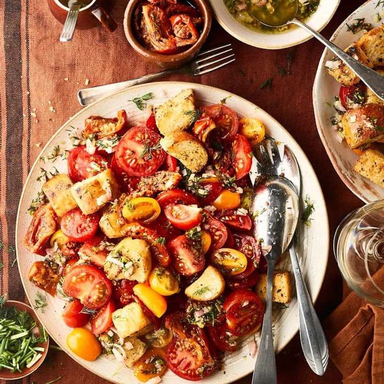 Provençaalse tomatensalade