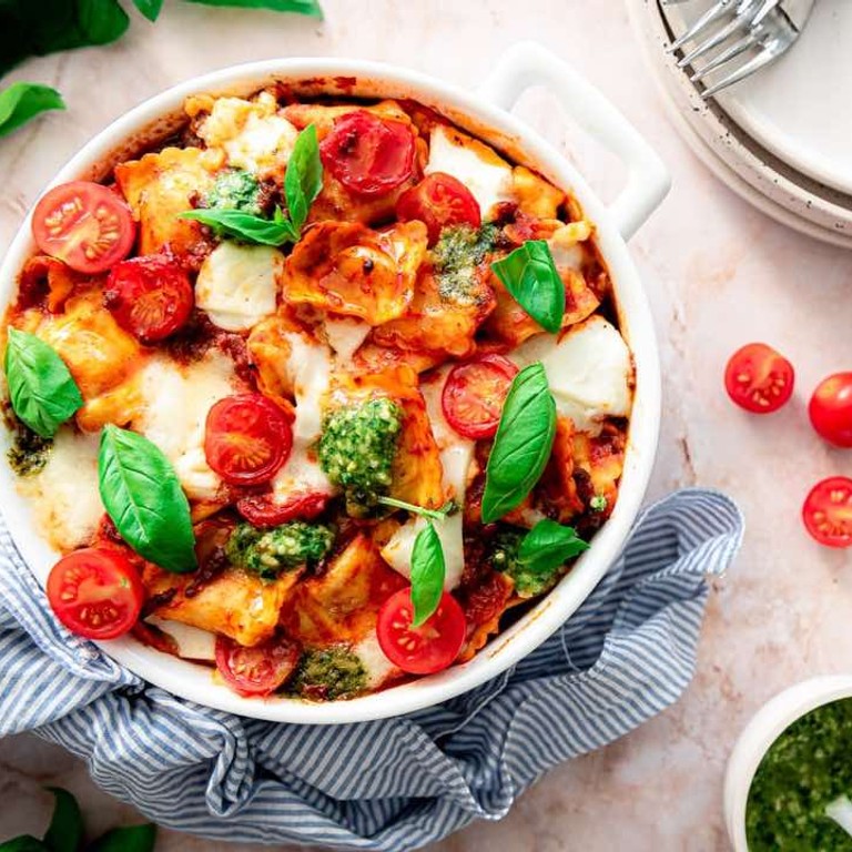 Ravioli ovenschotel